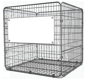 Krauß Umwelttechnik Abfallkörbe für die Friedhöfe